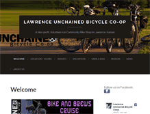 Tablet Screenshot of lawrenceunchained.com